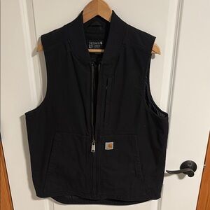 Carhartt Black  Canvas Workwear Vest